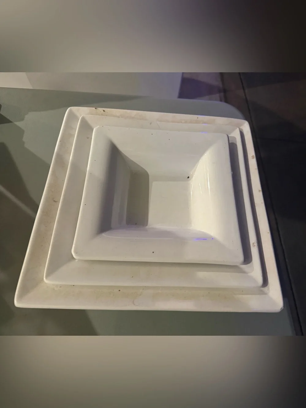 Williams Sonoma White Ceramic Serving Dish Set